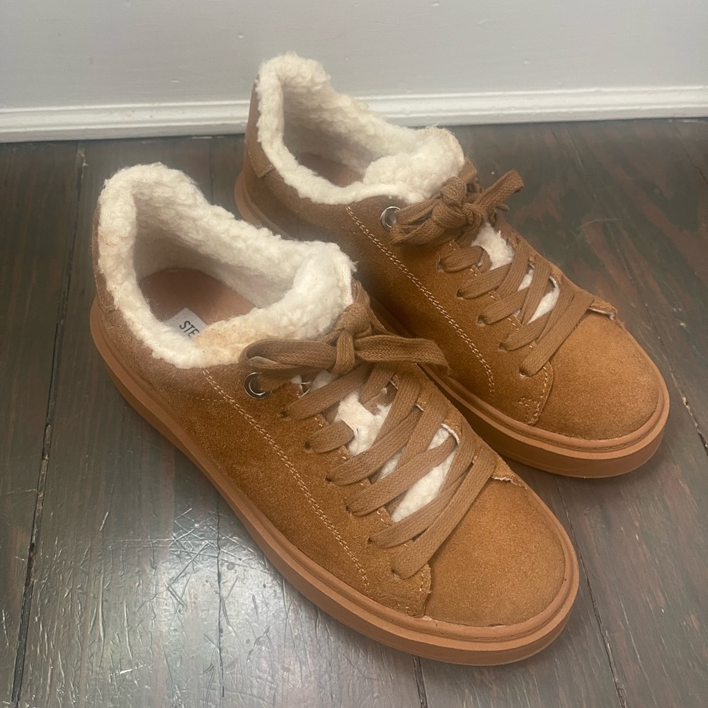 Steve Madden Fur Lined Sneakers